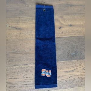 NWOT Syracuse University golf towel with gold clip 🍊⛳️